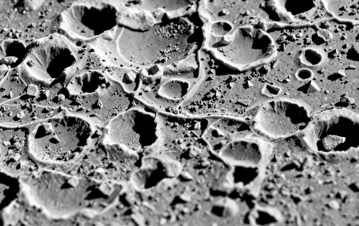 Holdfelszíni textúra